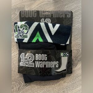 Seahawks Lady 12 Boot Warmers Cuffs